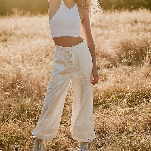 NWOT Free People Movement Moonpie Baggy High Waist Parachute Pant - Picture 5 of 15